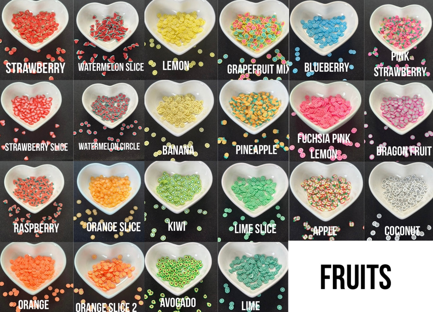 Summer fruits tag